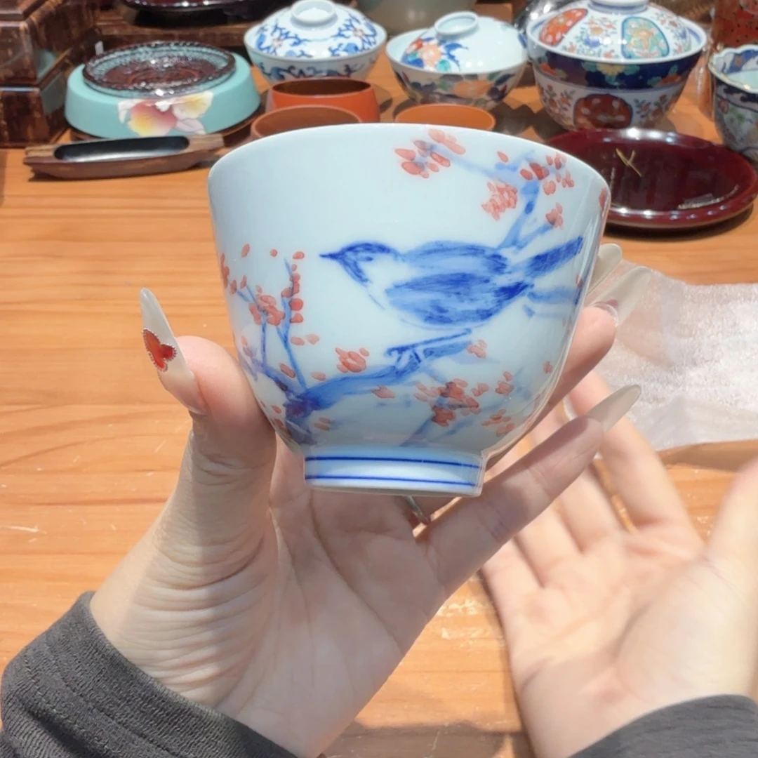 瓷片姗姗精姗姗精品国瓷  手绘漂亮