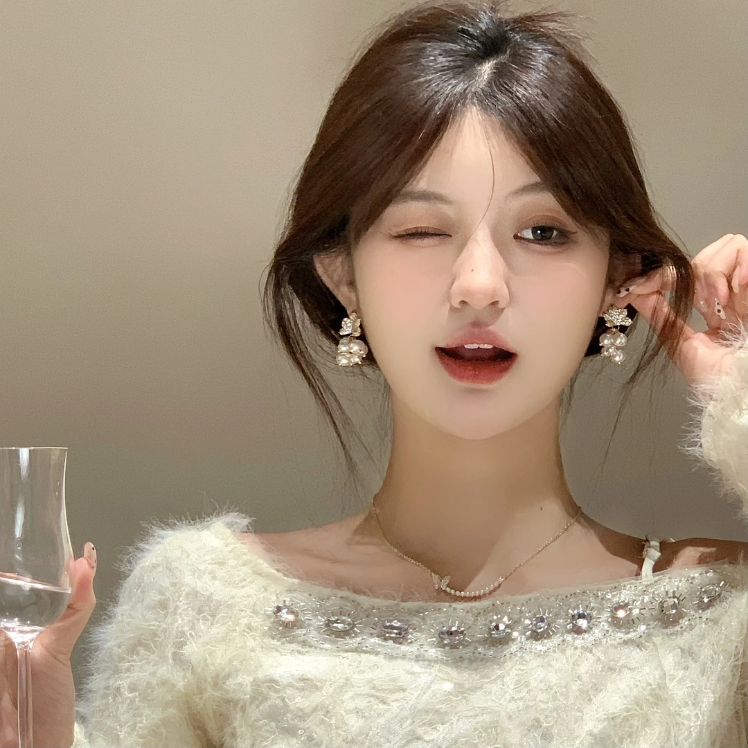 FULL GIRLISH耳环00595气质时尚百搭耳钉耳饰