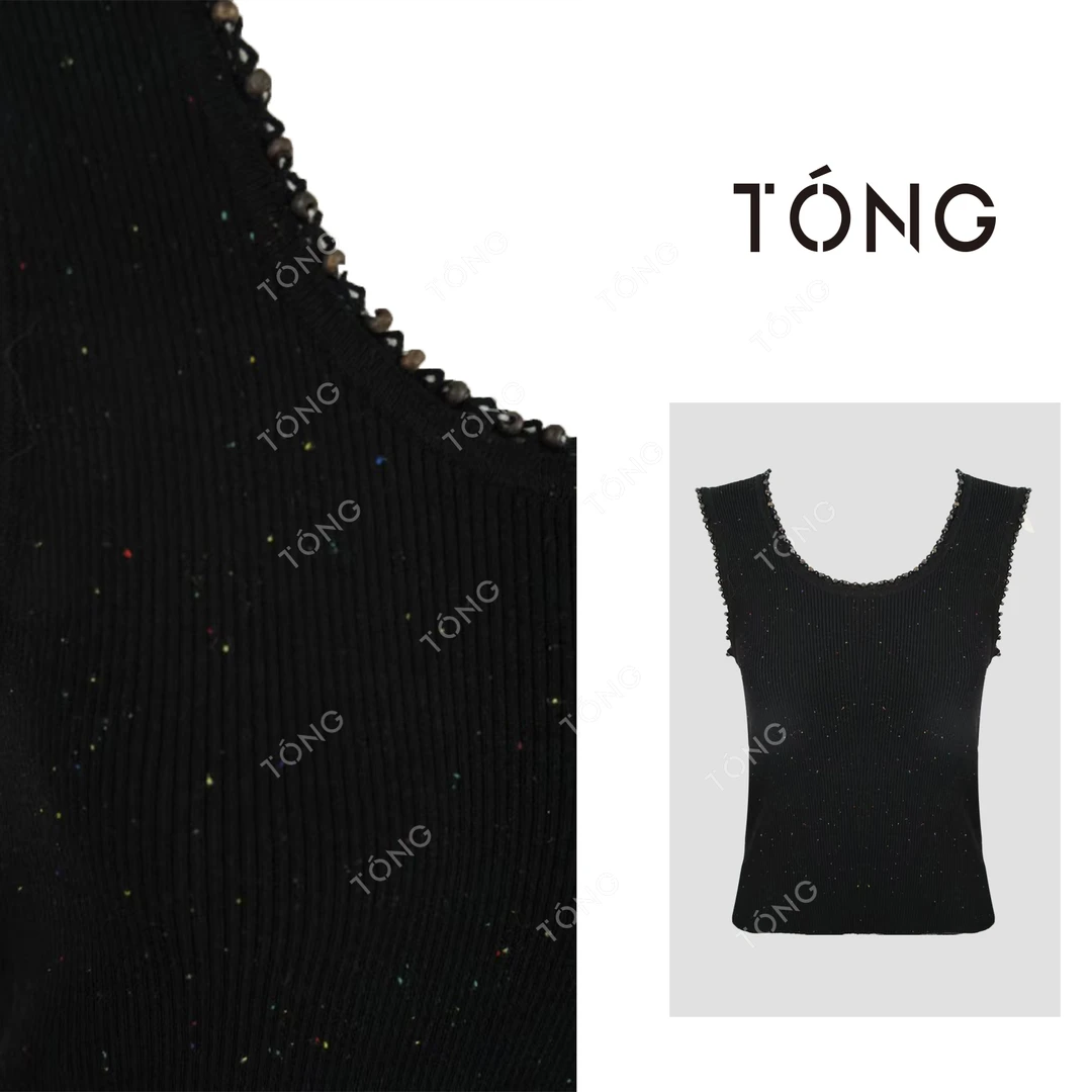 【甜诗】轻奢修身时尚潮流百搭背心 YY024