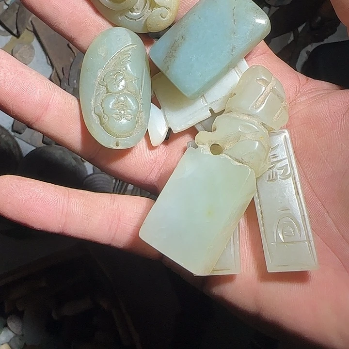 好***机玻璃现代工艺品吊坠摆件