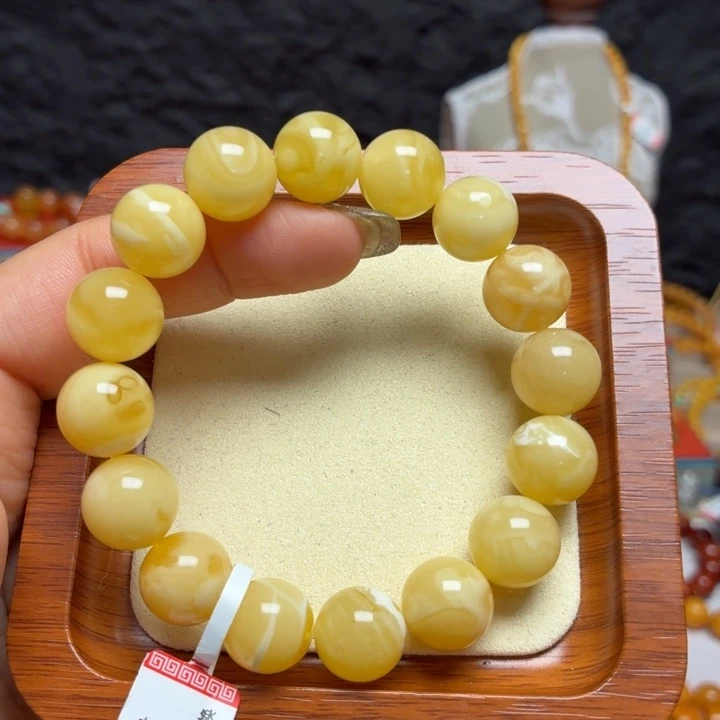 蜜蜡未镶嵌手链手串