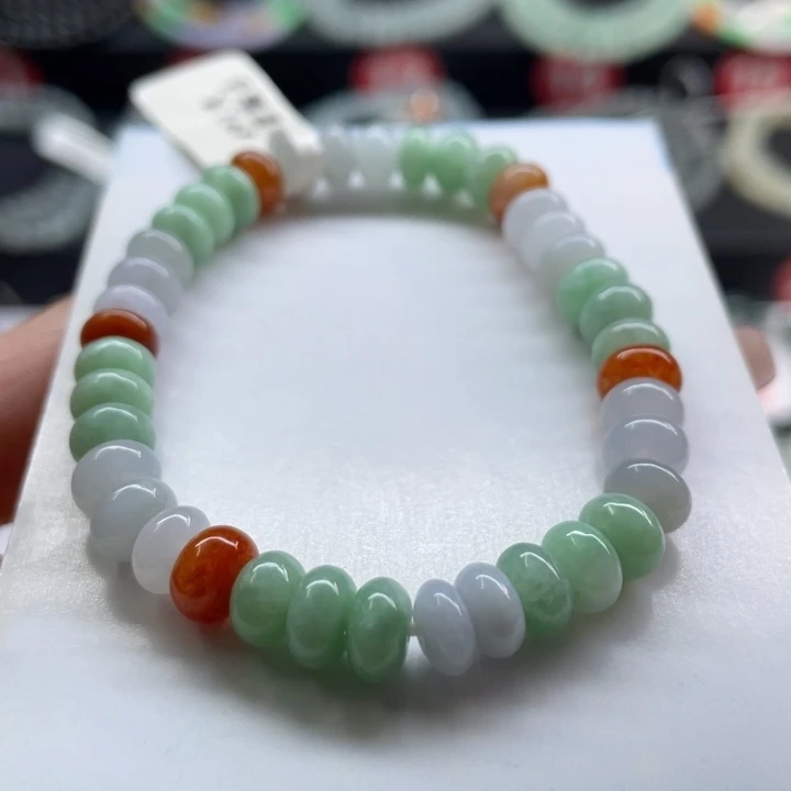 未镶嵌手链翡翠卡7