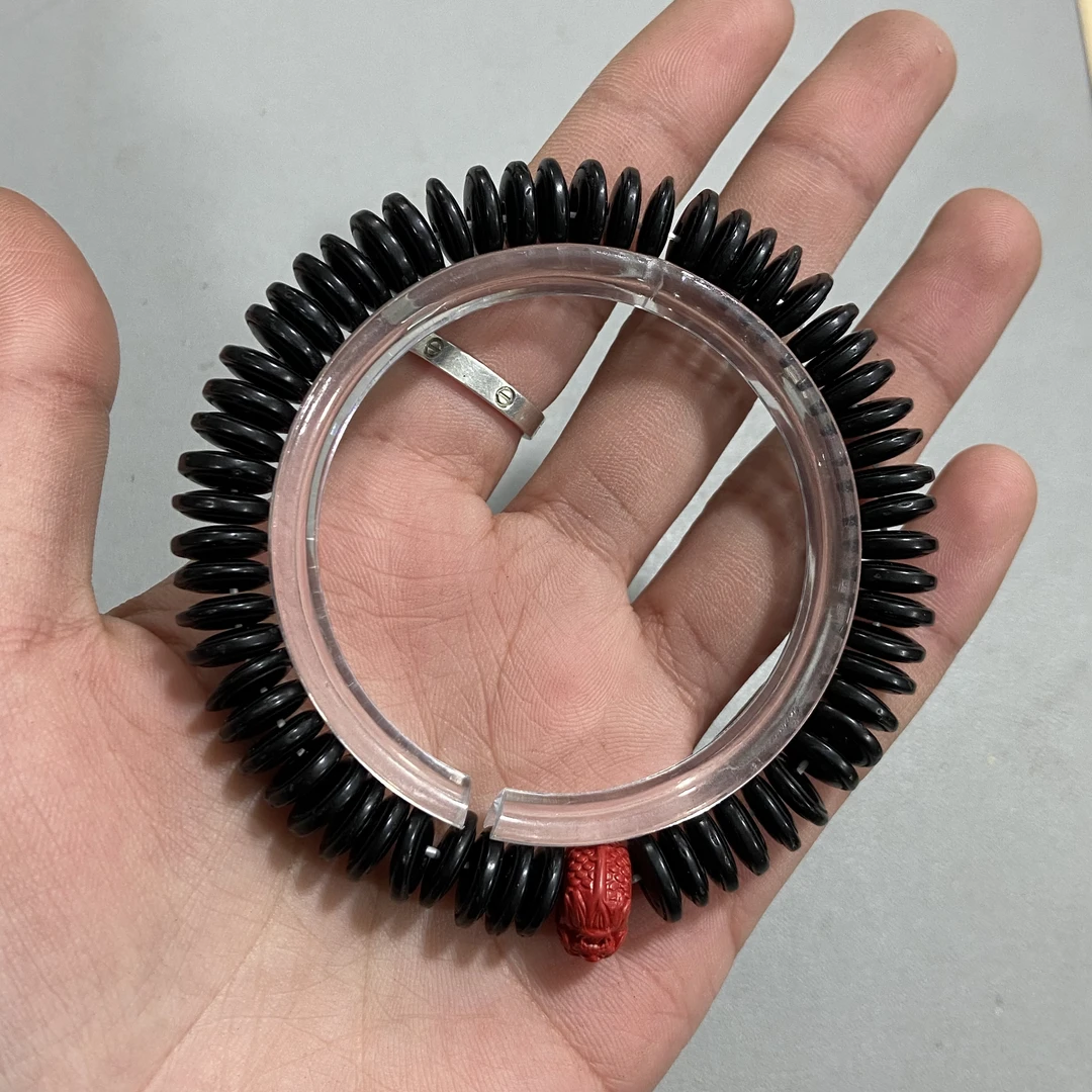 B519原生态椰蒂卡10mmDIY款单圈手串