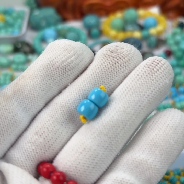 南红玛瑙未镶嵌手链绿松石