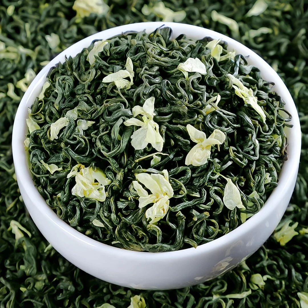 川派茉莉飘雪2025年新茶茉莉花茶浓香型飘雪茶叶耐泡罐装250g自饮