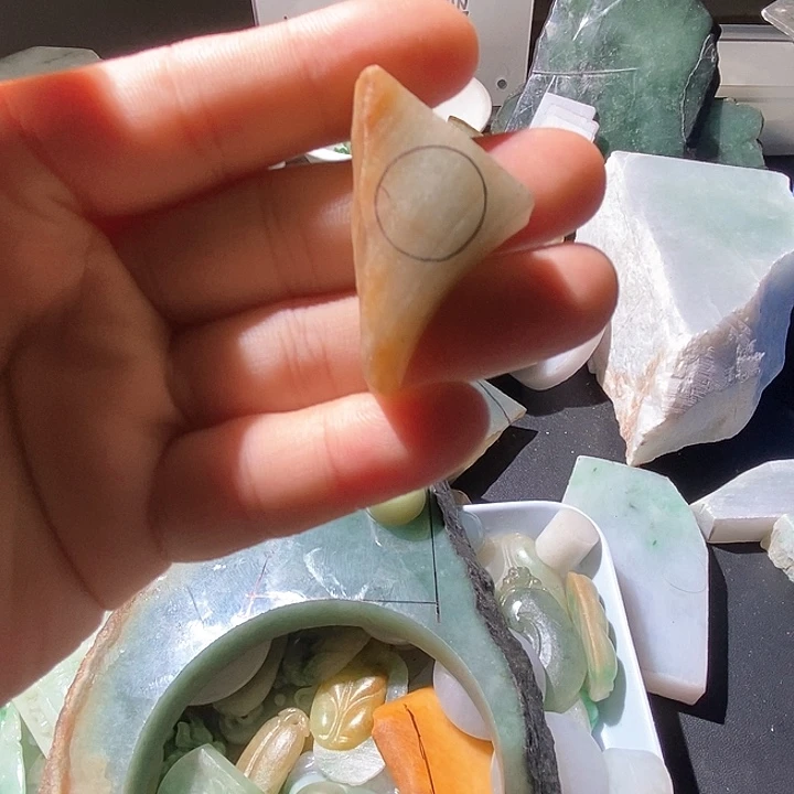 散珠翡翠天然翡翠