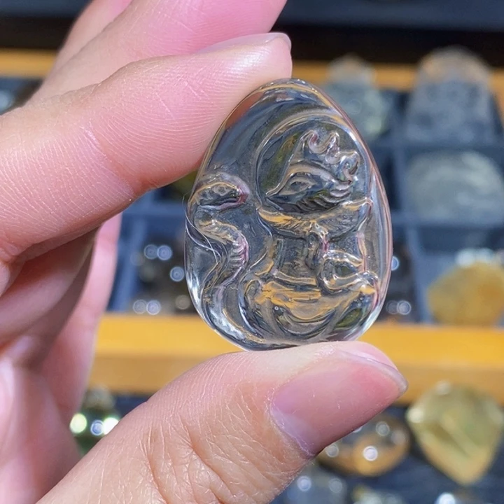 发晶颈饰未镶嵌吊坠