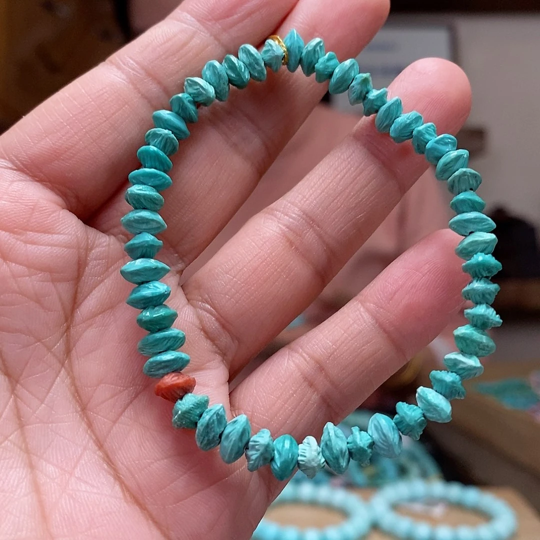 绿松石珠宝奇石未镶嵌