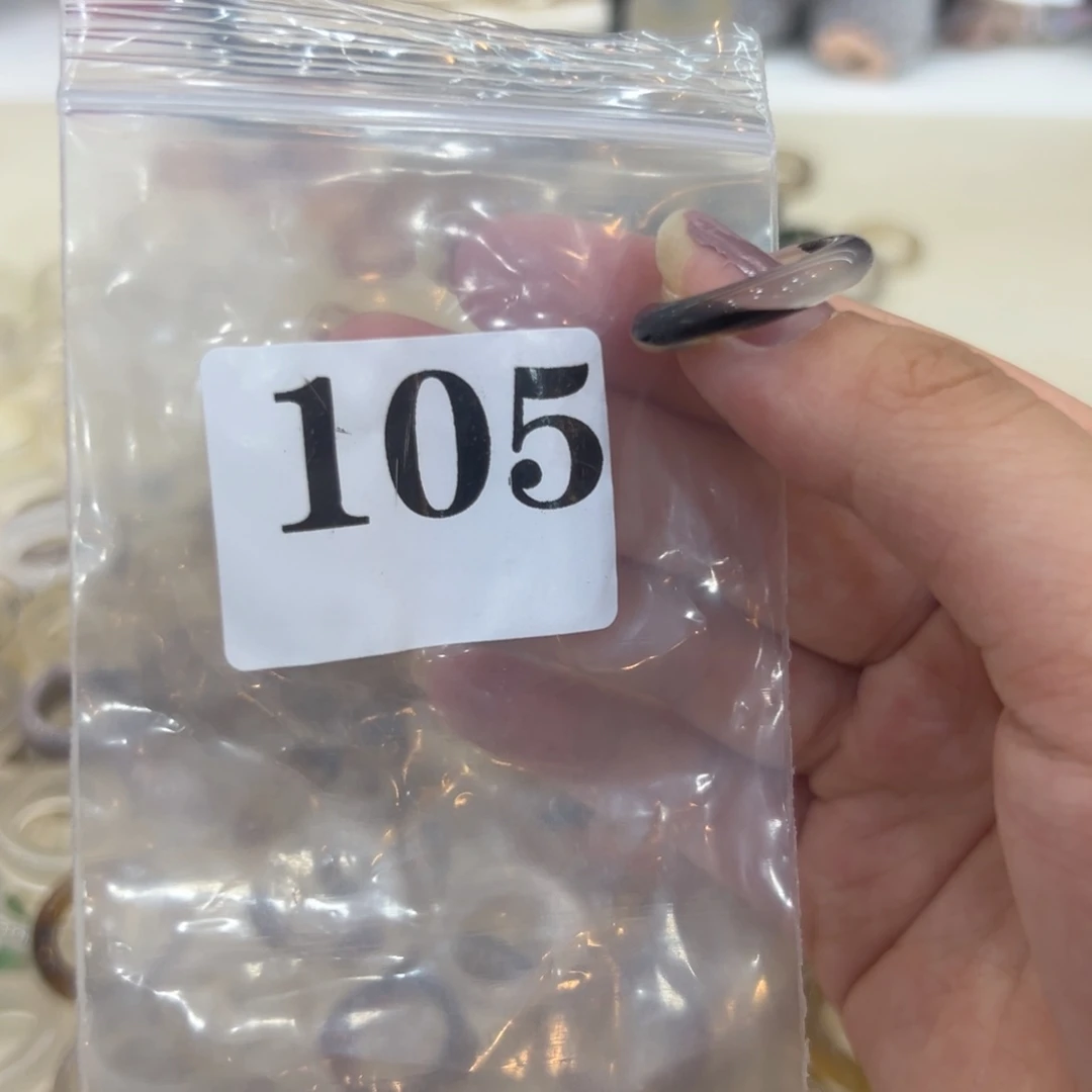 玛瑙/玉髓戒指合金105港12