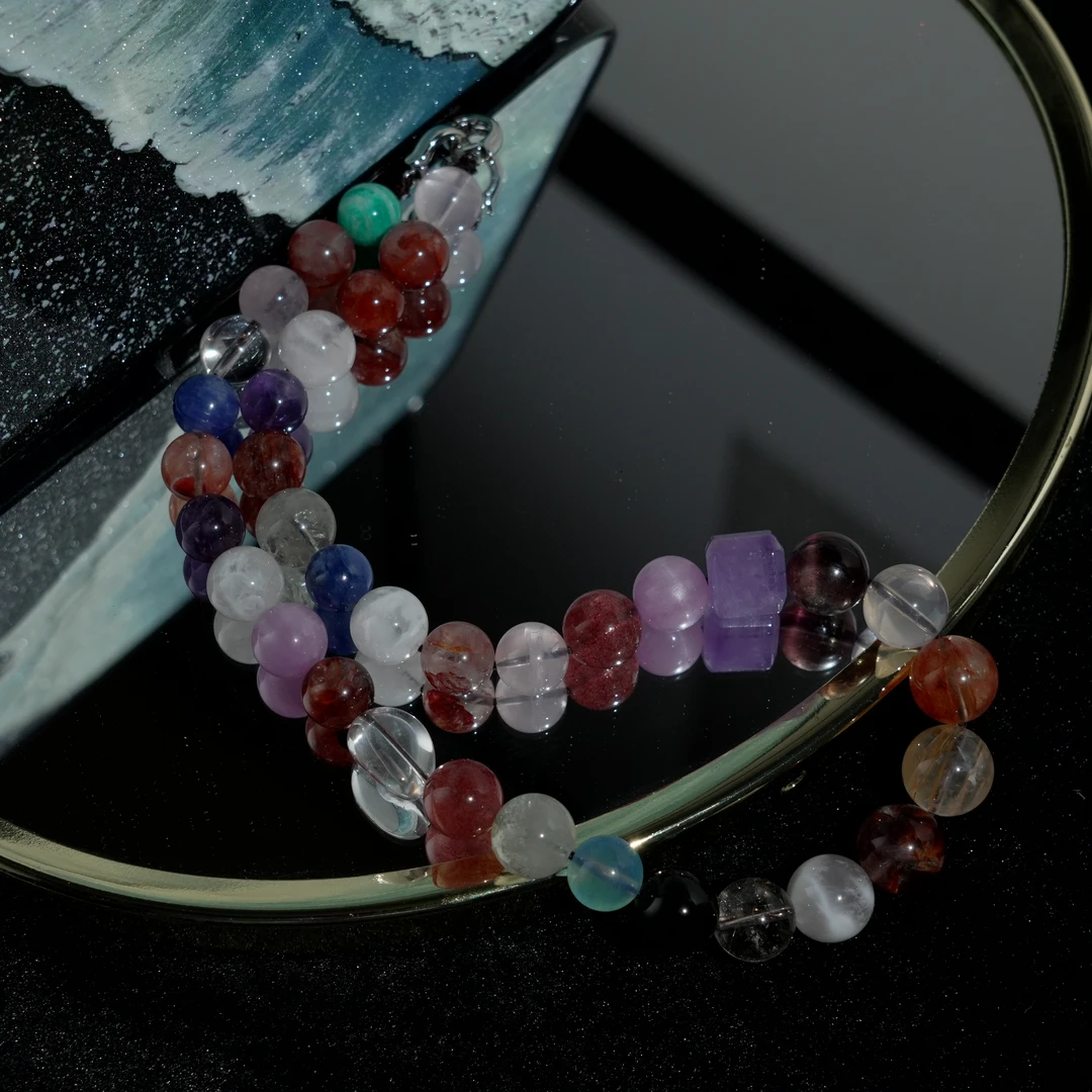 【暹罗珠宝】天然水晶多宝水晶项链（多样性发货） XL85002