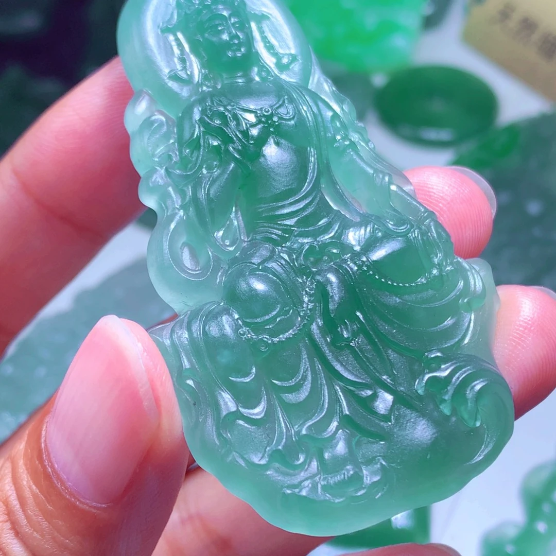 安****定制翡翠未镶嵌天然