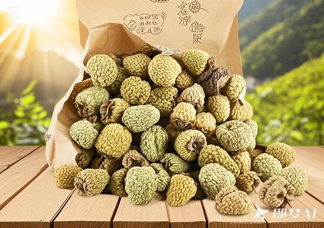 华东掌叶覆盆子干果 浙江东部大山里的农家覆盆子干 高山覆盆子