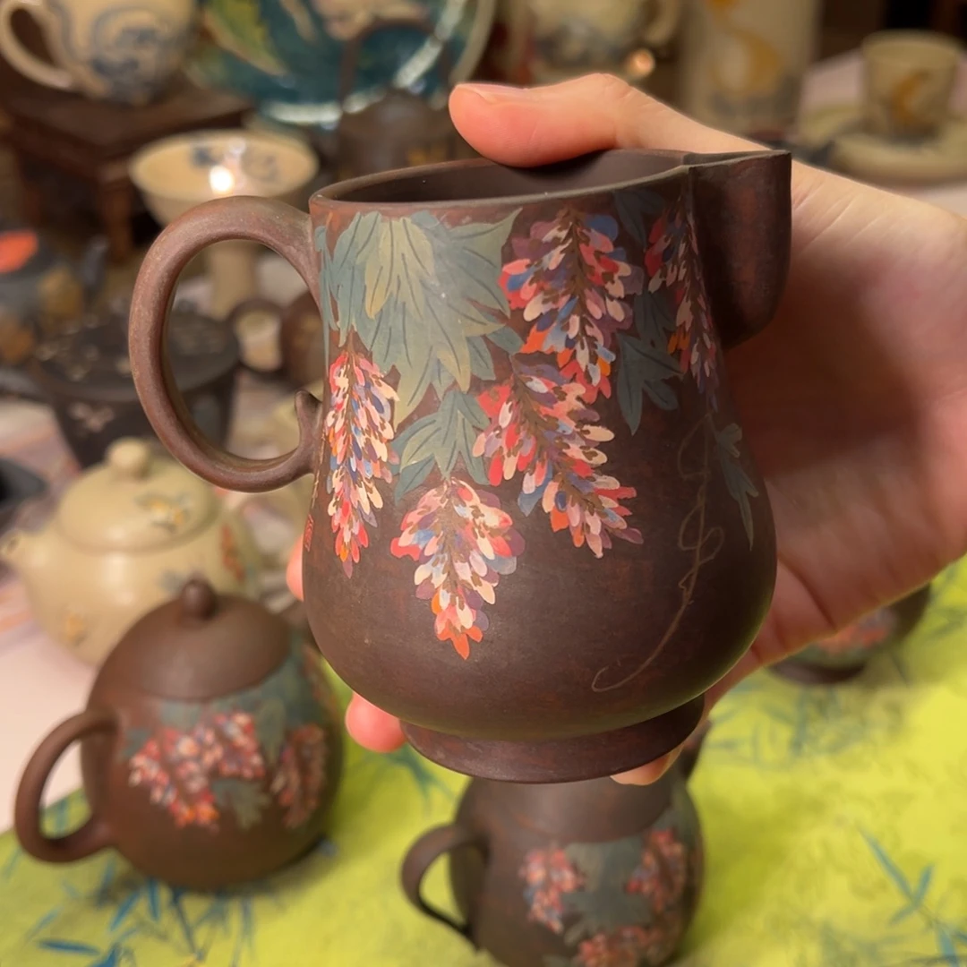 乐***儿建水紫陶手磨特价公道杯