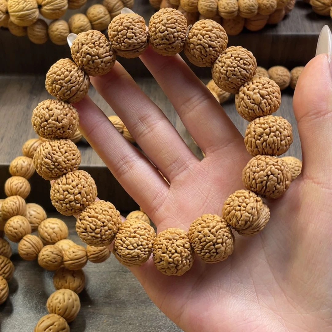 桃核手串*️****龙鳞凤尾