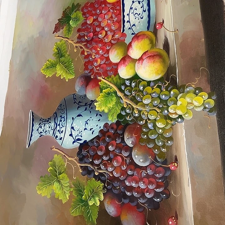 油画恭喜之一嘻嘻
