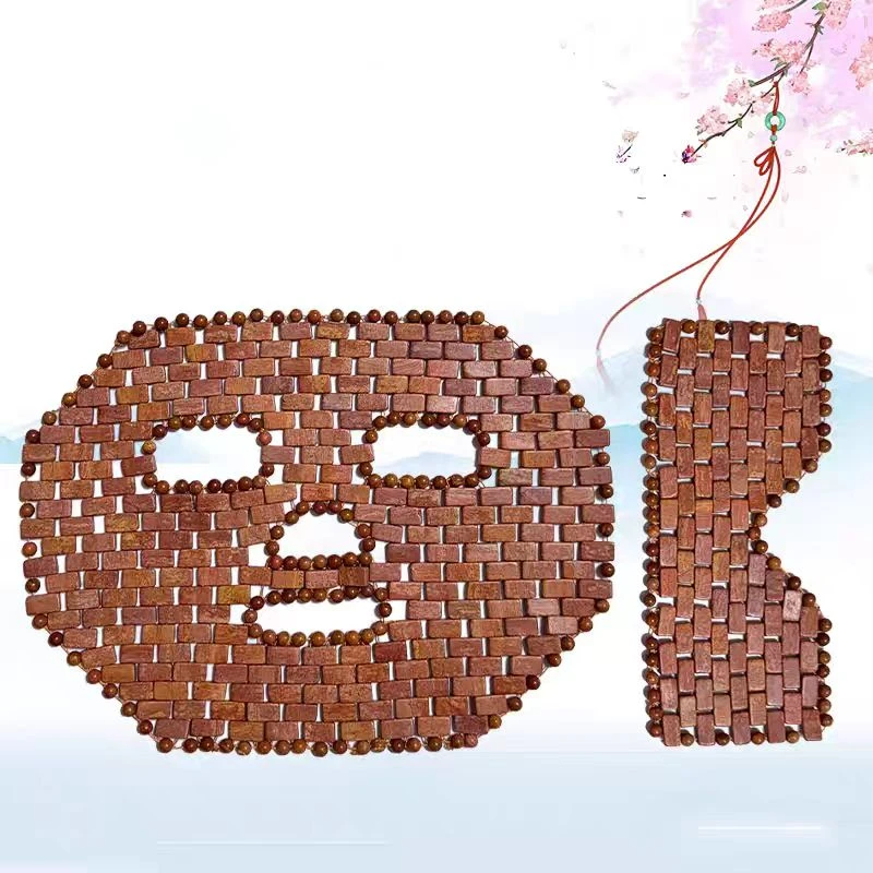 天然泗水 砭石 面罩