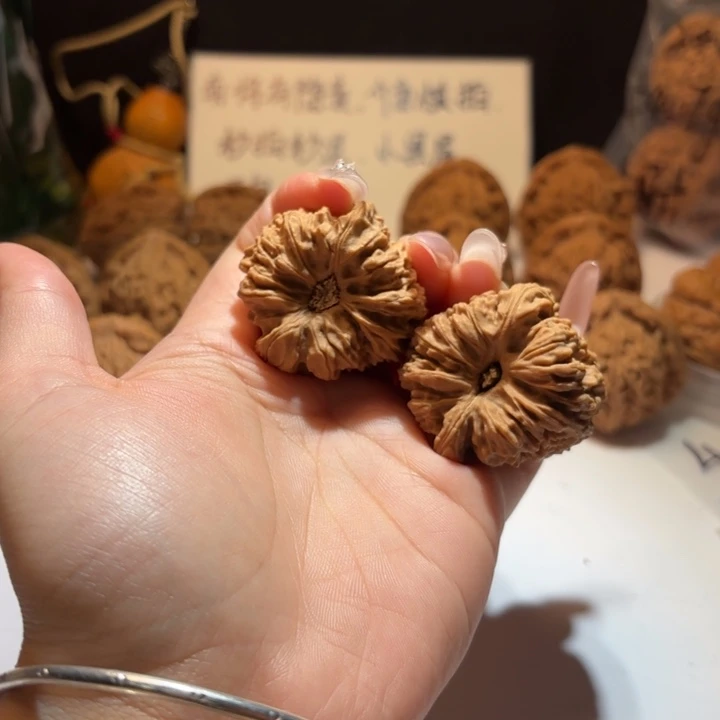 文玩核桃吊坠19号39-38--39超级大凹底