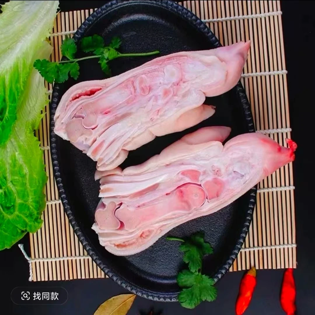 【8斤猪蹄】精选沂蒙山土猪猪蹄新鲜速冻原切对半切割5斤送3斤5%冰带箱保鲜顺丰冷链