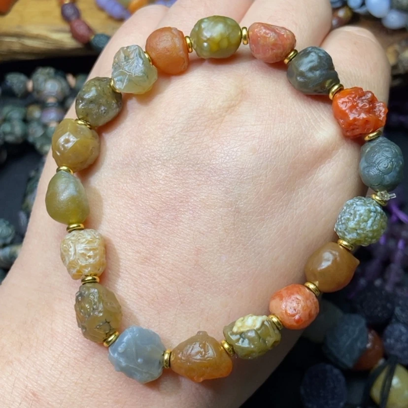 【闪购商品】合金手链玛瑙/玉髓