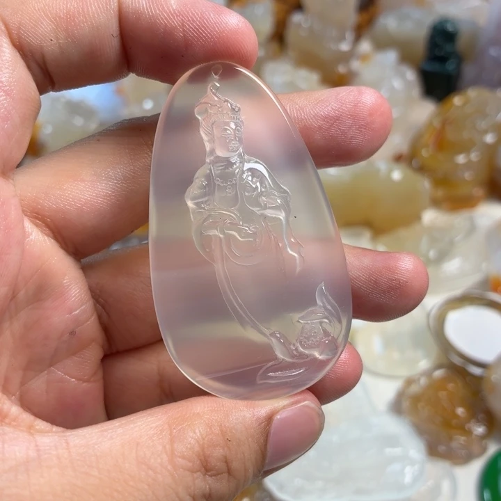 未镶嵌吊坠(不含链)玛瑙/玉髓