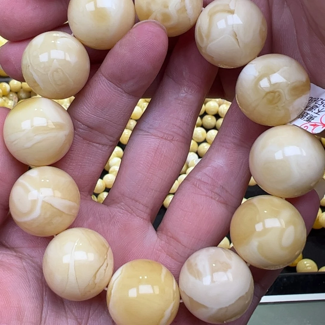 【闪购商品】琥珀珠宝奇石未镶嵌小***烤20mm59.3g