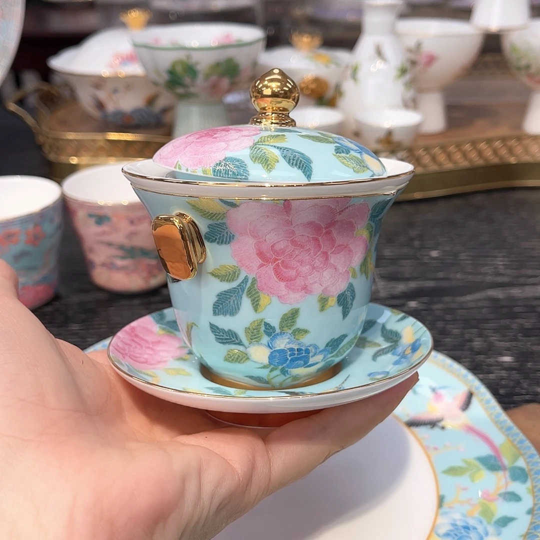 骨瓷旅行茶具——————-