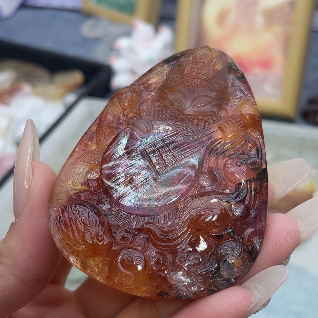 颈饰未镶嵌水晶天然