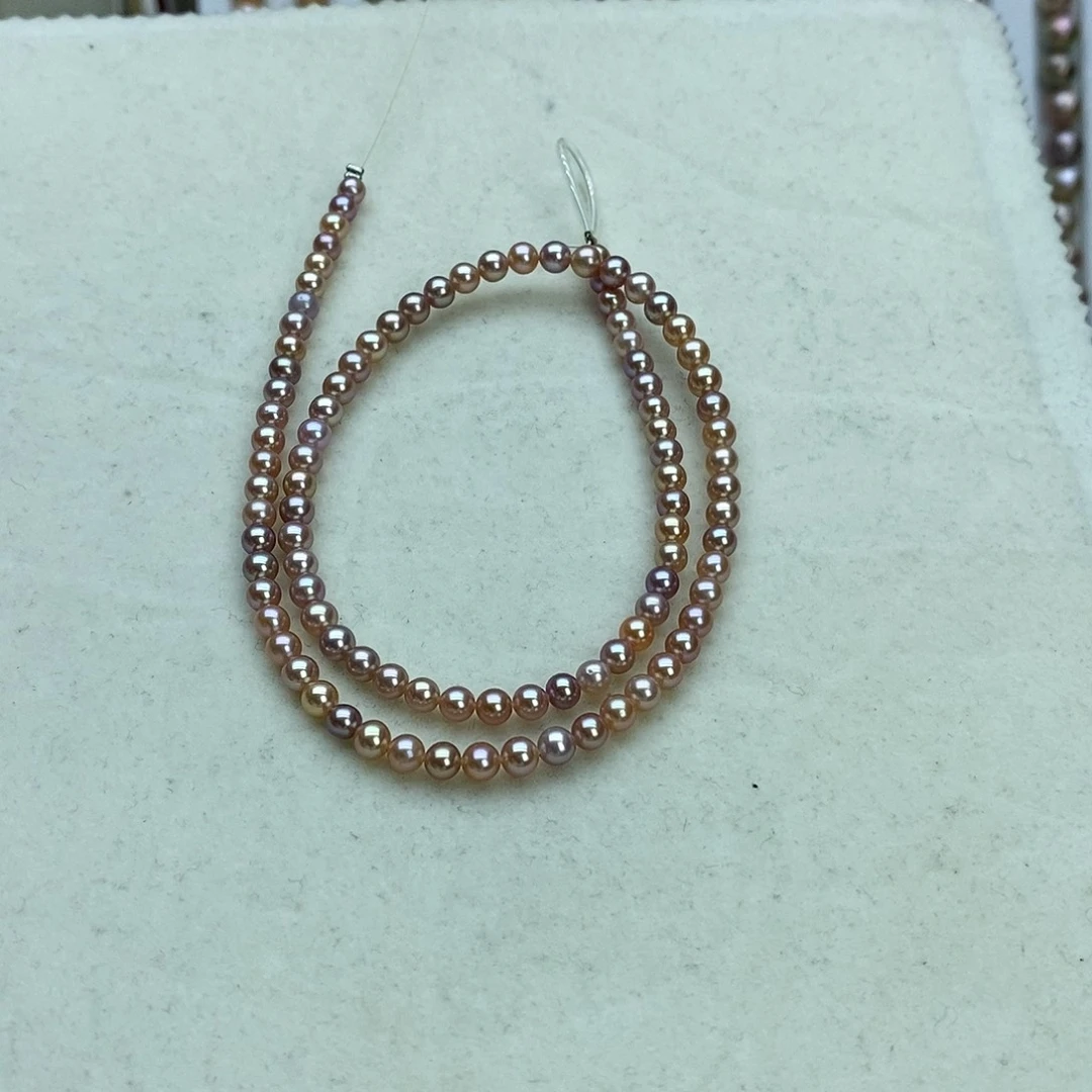 项链银S925镶嵌淡水珍珠多样性发货发其一