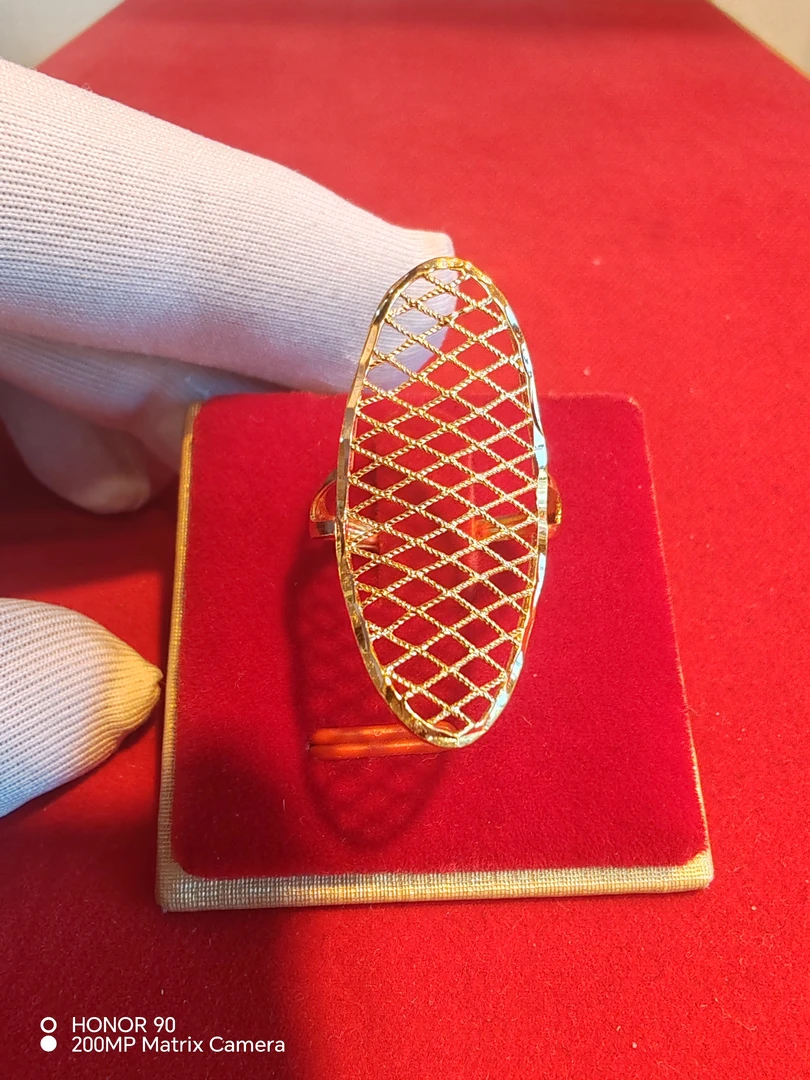 合金戒指 قاپلىمائالتۇن ئۈزۈك ئالتۇن 0.11گىرام كۆمۈش1.72گىرام