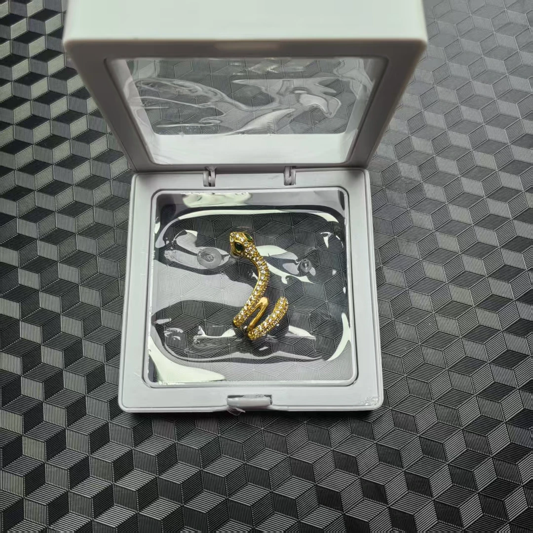 铁合金仿水晶耳饰 【南油玲姐】金色单只耳环ES095