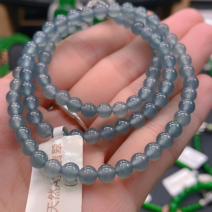 颈饰未镶嵌翡翠翡翠项链