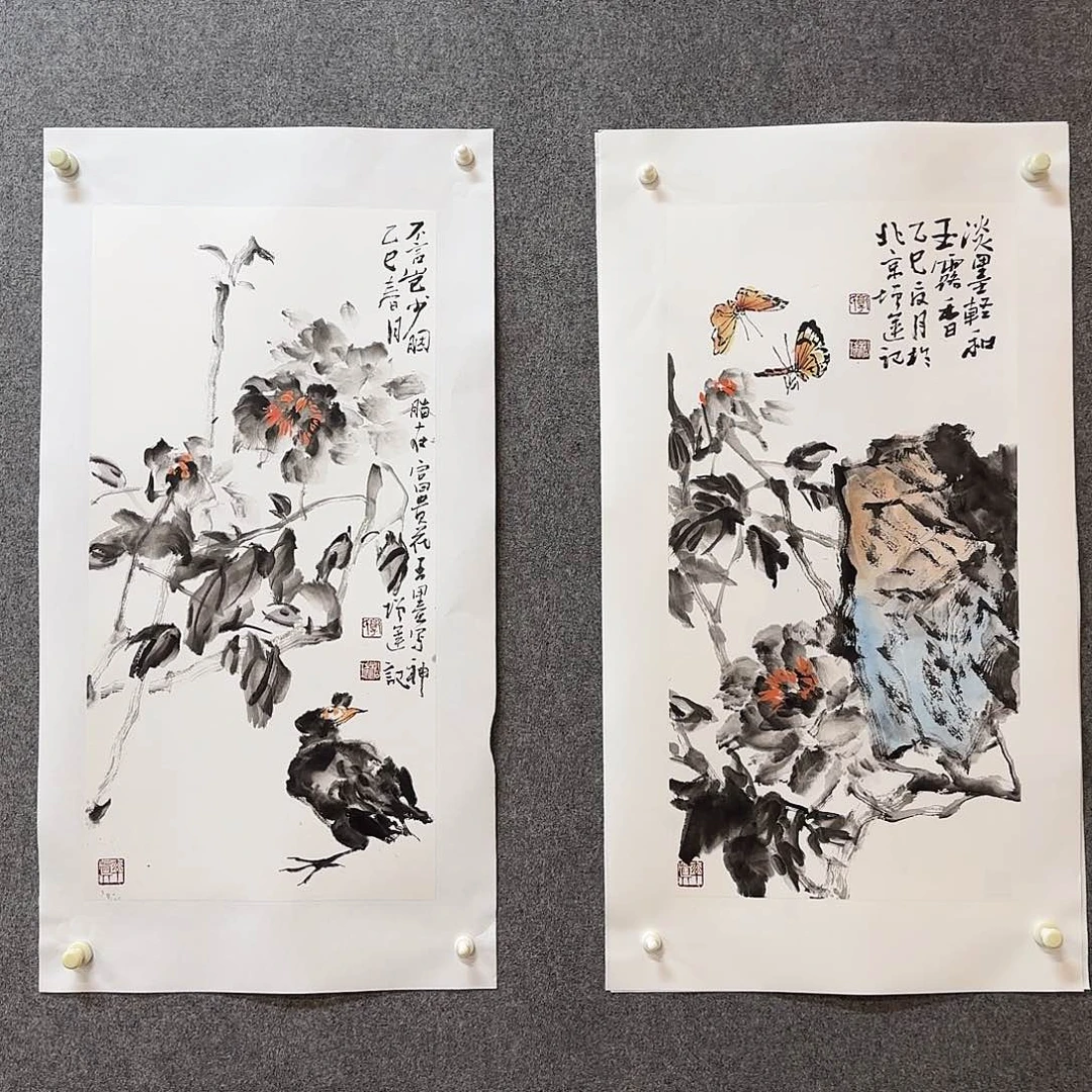 国画安*郭增运老师手绘作品