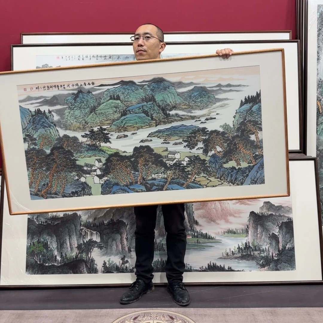 国画手绘作品160/80