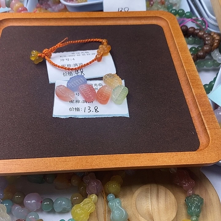 玛瑙/玉髓雕刻件未镶嵌漓*