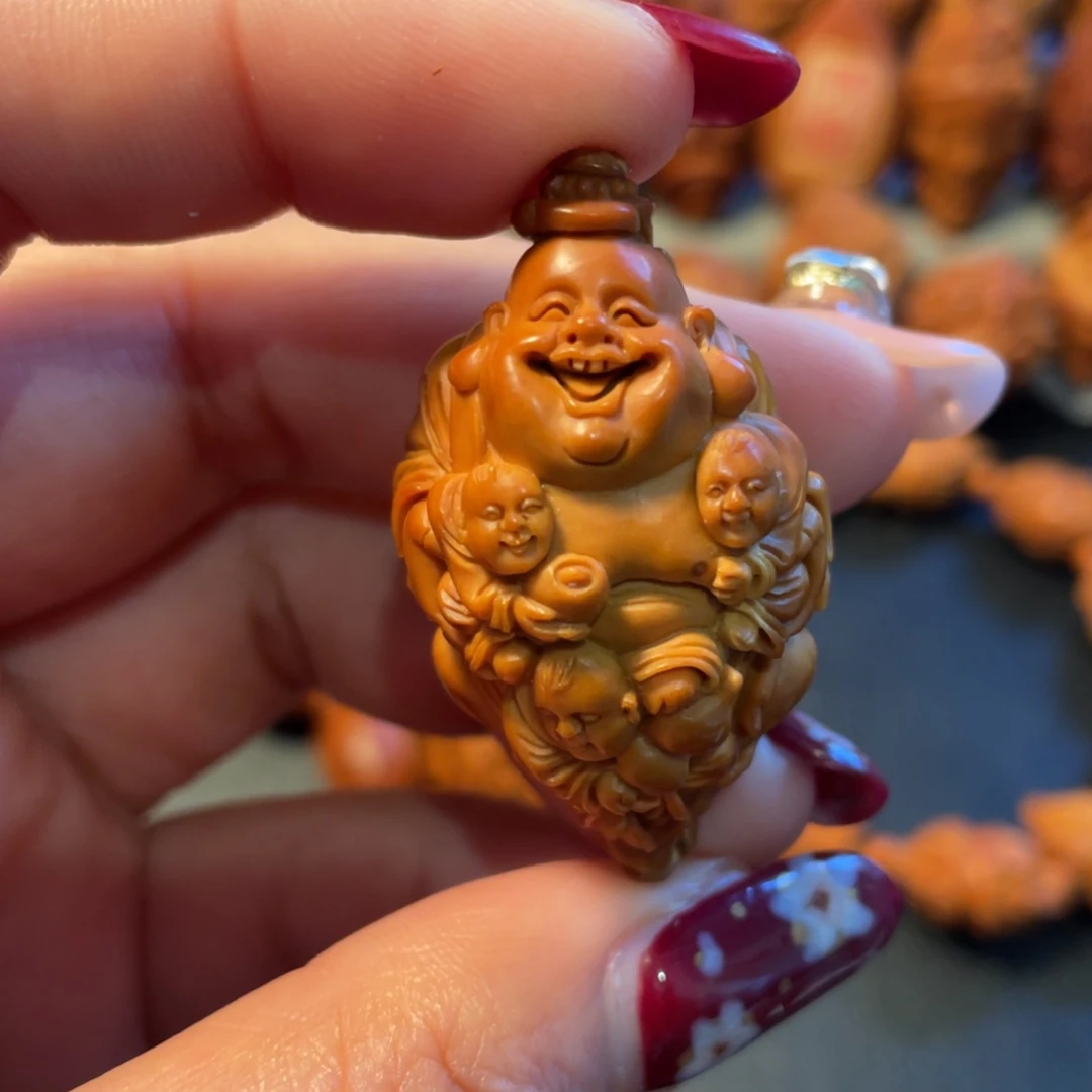 【闪购商品】手串/手链橄榄核五子弥勒