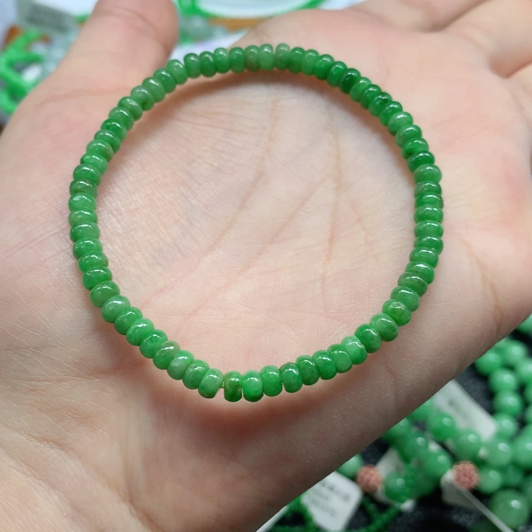 未镶嵌手链翡翠翡翠