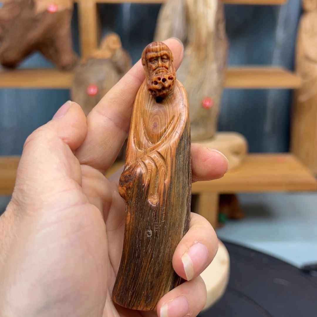 柏木崖柏木摆件手把件71