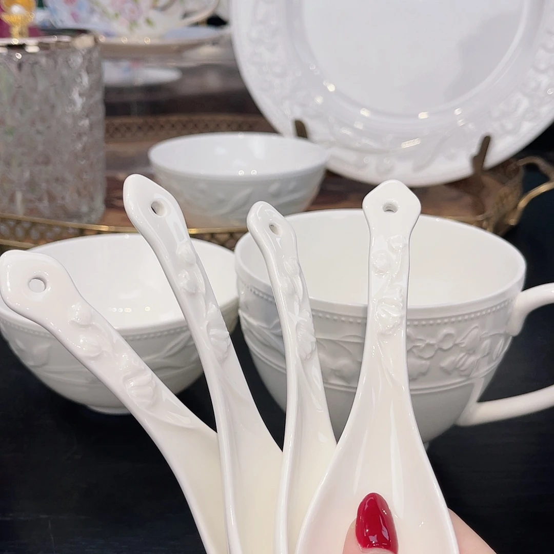 骨瓷—————四勺—————————-