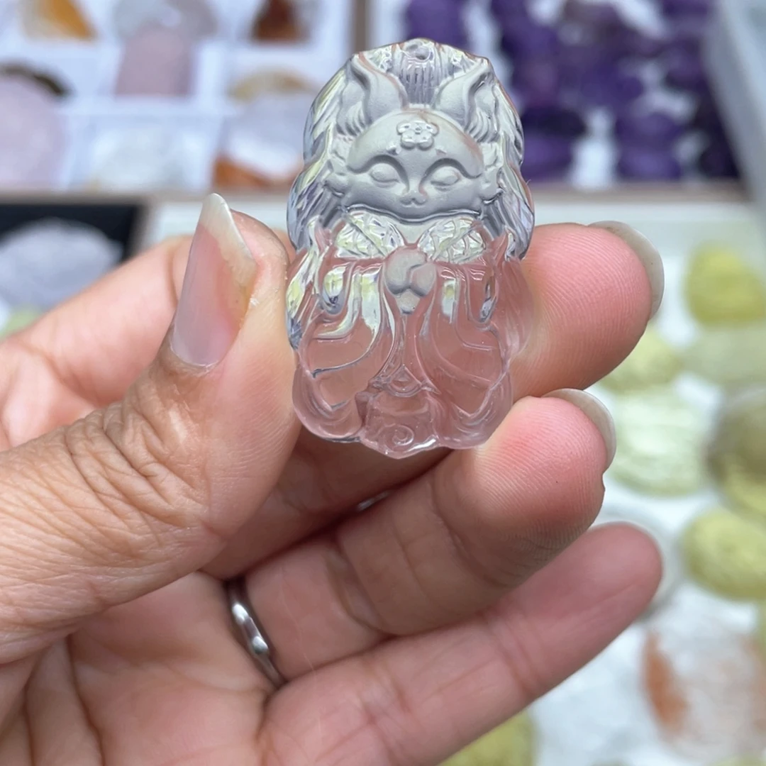 水晶吊坠(不含链)未镶嵌