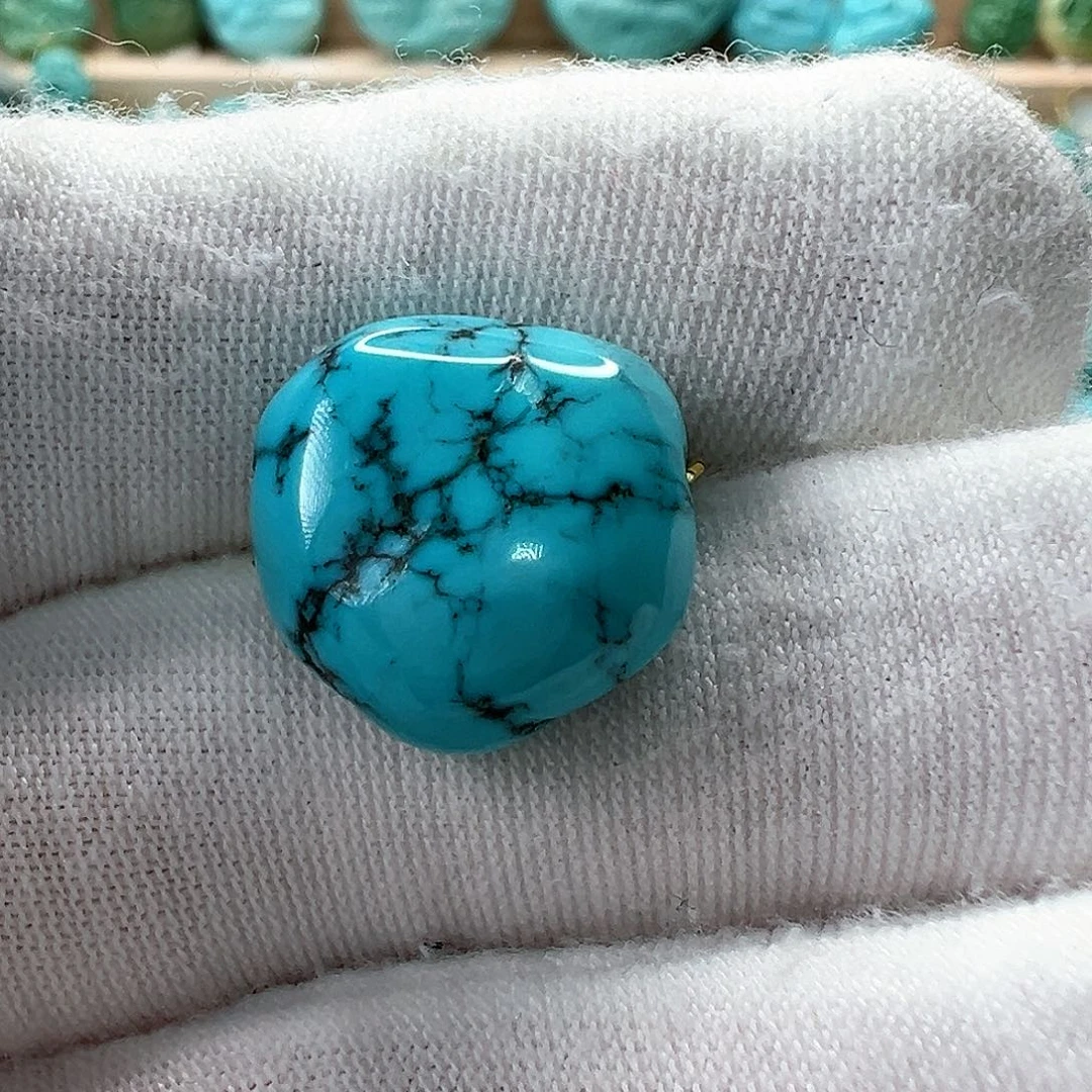 未镶嵌绿松石随形 14.5mm