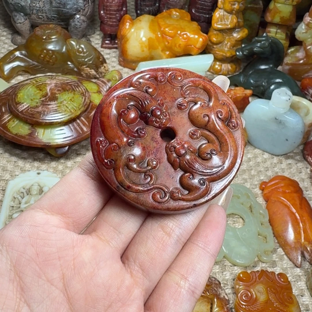 吊坠白玉菩提挂件