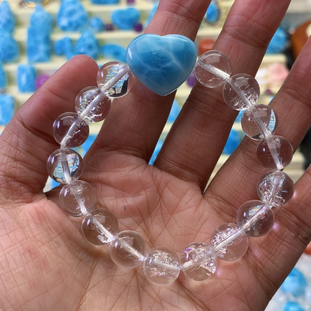 针钠钙石（海纹石）珠宝奇石未镶嵌