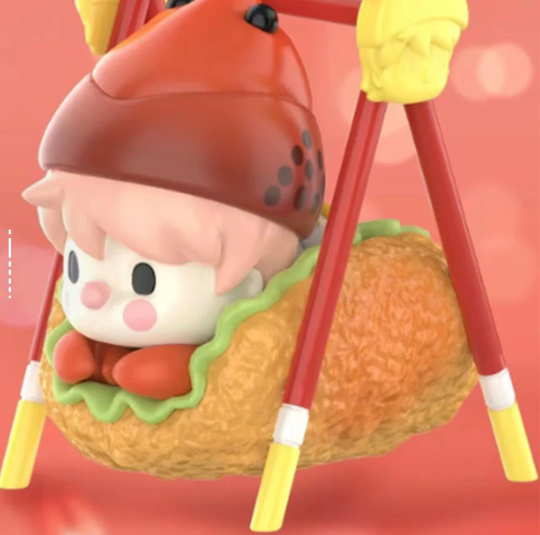 肯德基联名小甜豆可爱潮玩摆件收藏玩具