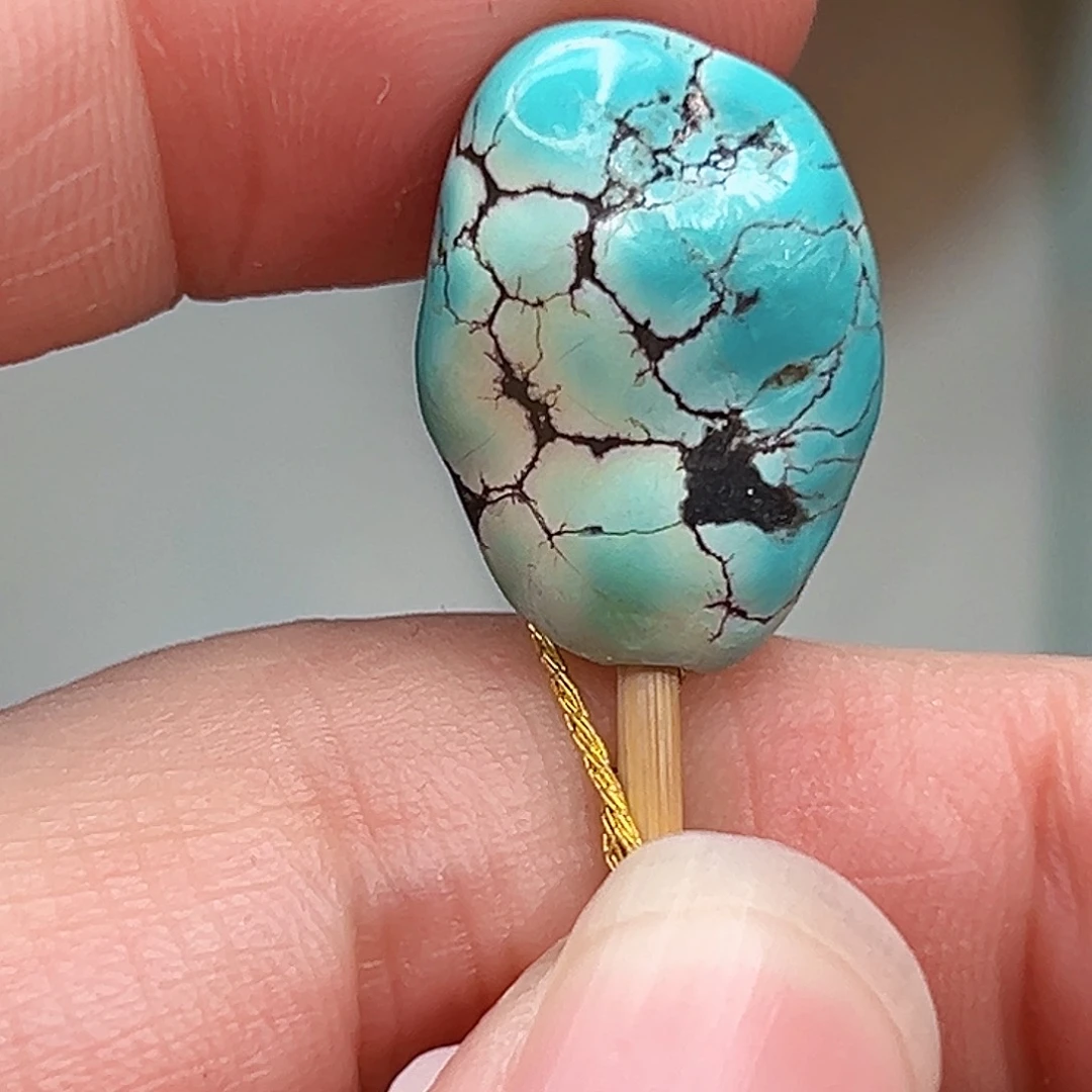 绿松石珠宝奇石未镶嵌