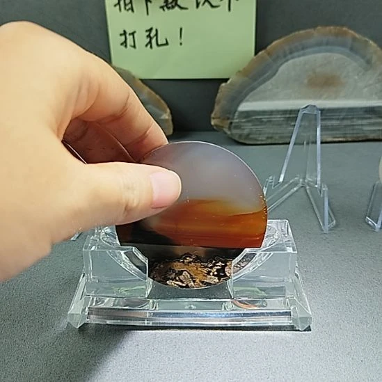 卡***啊玛瑙/玉髓未镶嵌挂牌赤壁赋