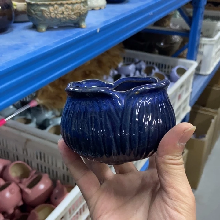 陶瓷花盆单场满9.9发9*7