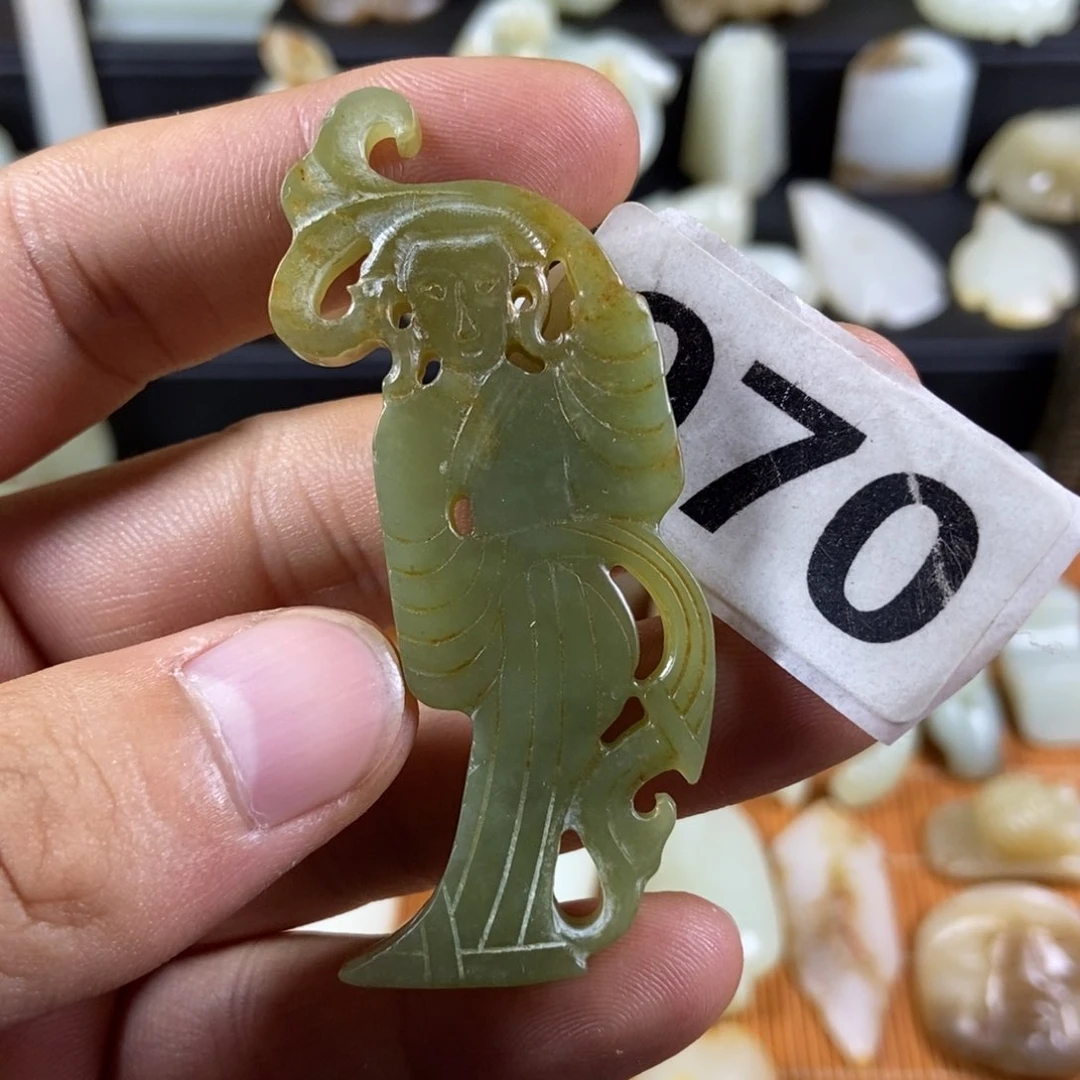 颈饰未镶嵌和田玉