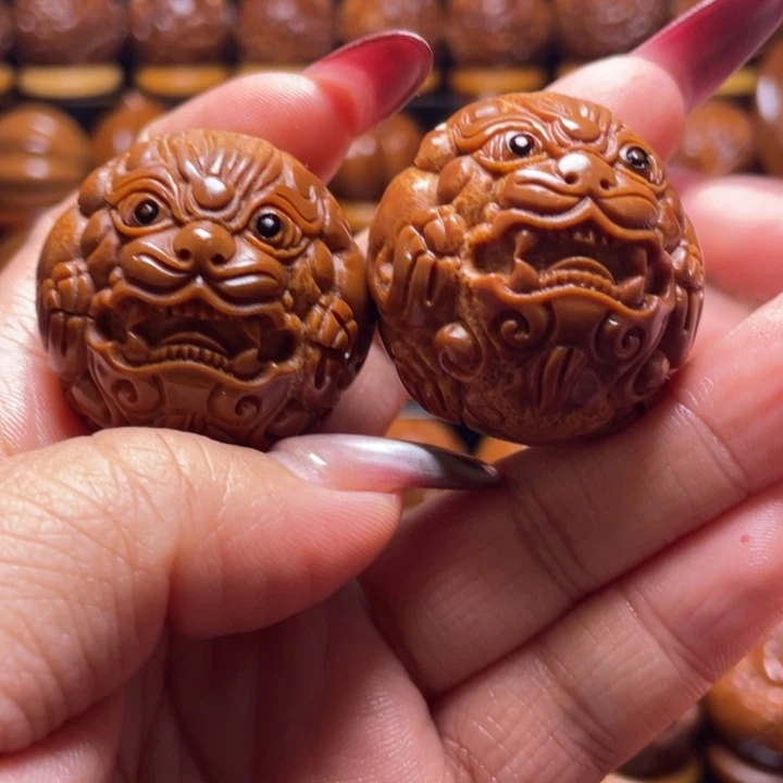 橄榄核把件橄榄雕刻