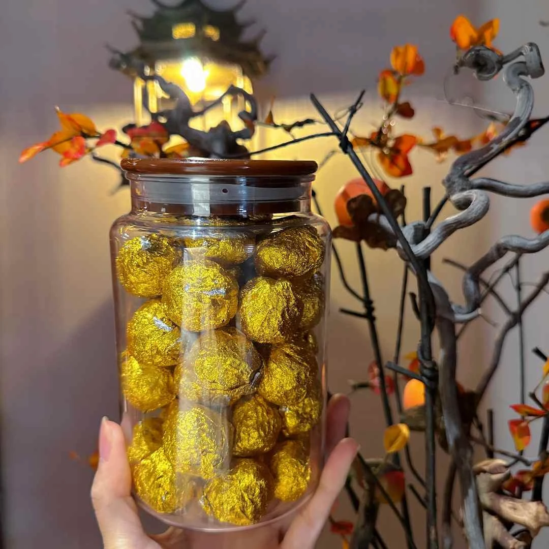 【言老师专属】新人见面礼 2022年黄金万两   冰岛龙珠普洱生茶