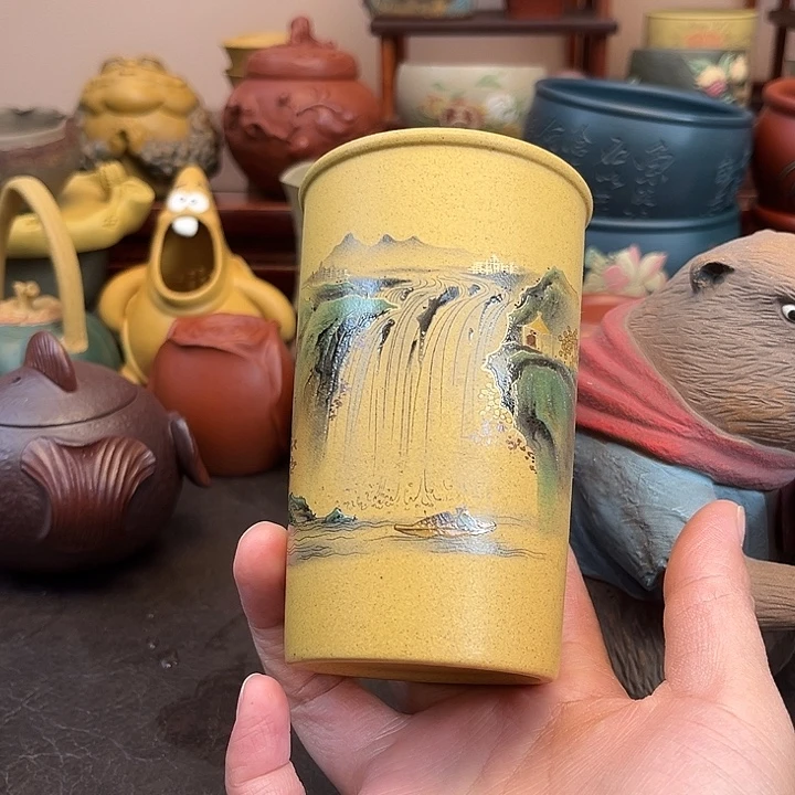 茶杯紫砂紫砂杯宜兴